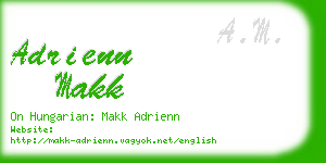 adrienn makk business card